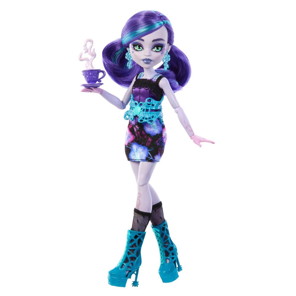 Monster High Skulltimate Secrets Garden Mysteries: Twyla with Reveal Closet & 19+ Tea Party Surprises