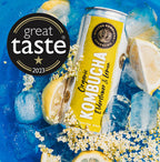 Elderflower & Lemon Flavour Organic Kombucha