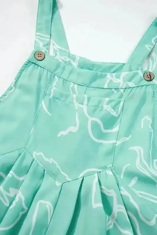 Moonlight Jade Wide Leg Jumpsuit