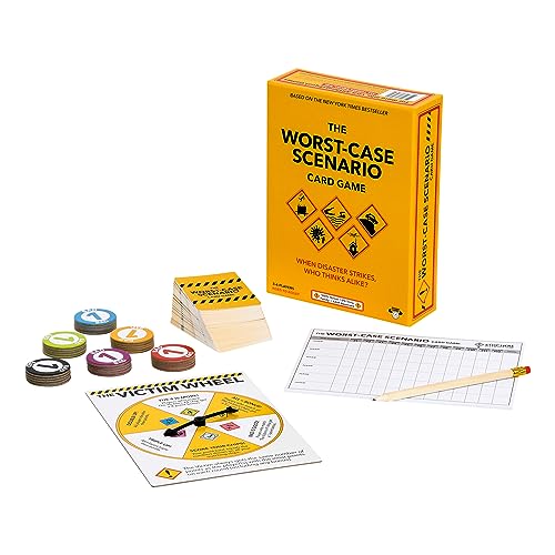 Moose Worst-Case Scenario Card Game – Family & Party Fun for 3-6 Players, Ages 10+