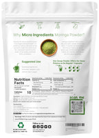 Organic Moringa Oleifera Leaf Powder - 2 lbs | India Grown, Antioxidants & Immune Vitamins | Vegan