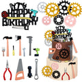 Morofme Tools Cake Topper Set – Hammer, Wrench & Screwdrivers for Construction Themed Cakes