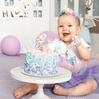 Morofme 20Pcs Seashells Cake Toppers – Ocean Themed Dessert Decor