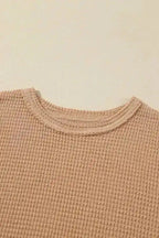 Moss Green Textured Knit Top | Plus Size Long Sleeve