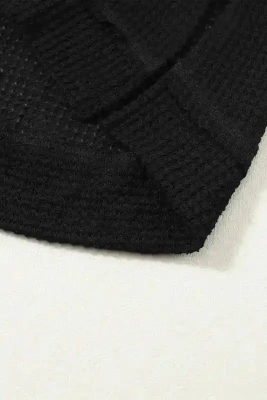 Moss Green Textured Knit Top | Plus Size Long Sleeve