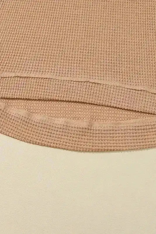 Moss Green Textured Knit Top | Plus Size Long Sleeve