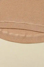 Moss Green Textured Knit Top | Plus Size Long Sleeve