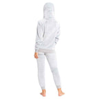 Daisy Dreamer Mother Daughter Sloth Hooded Fleece Pyjamas Set With Sherpa Lining Twosie