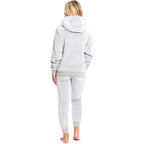Daisy Dreamer Mother Daughter Sloth Hooded Fleece Pyjamas Set With Sherpa Lining Twosie