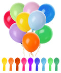 Mr. Pen Balloons – 12in, 54 Pack, Vibrant Rainbow Colors for Parties