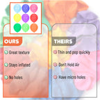Mr. Pen Balloons – 12in, 54 Pack, Vibrant Rainbow Colors for Parties