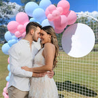 Msiveavz Pink & Blue Party Balloons — 50 Pcs, 12in Latex for Gender Reveal & Celebrations