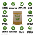 MSM Organic Sulfur - 99.9% Pure MSM Supplement - Lab-Tested & Certified (1 Pound)