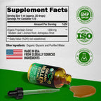 USDA Organic Mullein Drops for Lungs – Made in USA | Pack of 2