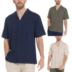 Indigo Roc Linen Blend Shirt