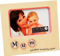 new view   Photo Frame - "Mum another word for Love"