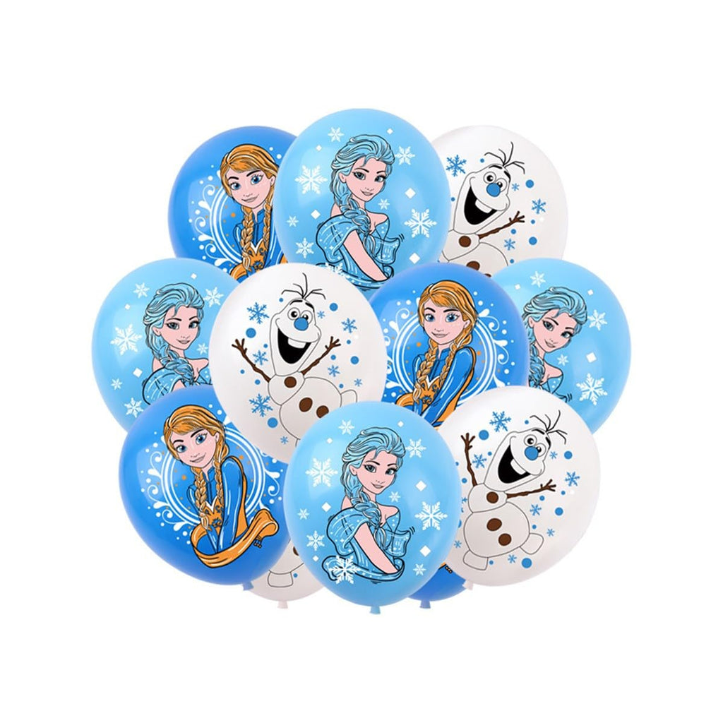 MVVKUUI Frozen Theme Party Decorations Kit - 49 Pcs, Easy DIY for Kids' Birthday Party
