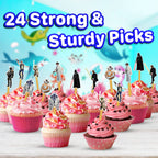 My Smart Choice Galactic Space Cupcake Toppers – 24 Pcs