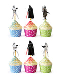 My Smart Choice Galactic Space Cupcake Toppers – 24 Pcs