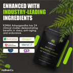 myBrainCo. Nootropic Greens — Premium Organic Brain, Body & Longevity Optimizer (15.9 oz)