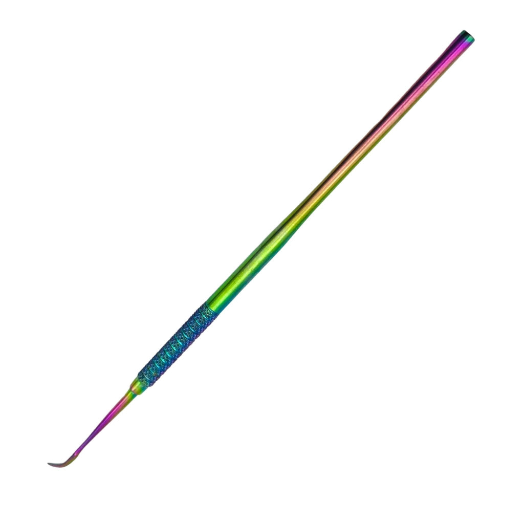 Nail Scraper Swan Neck - Titanium