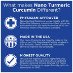 Nano Turmeric Curcumin - Highly Bioavailable Nano Liquid (30 ml) | Organic Vegan Non-GMO