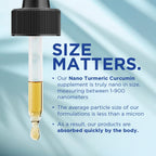 Nano Turmeric Curcumin - Highly Bioavailable Nano Liquid (30 ml) | Organic Vegan Non-GMO