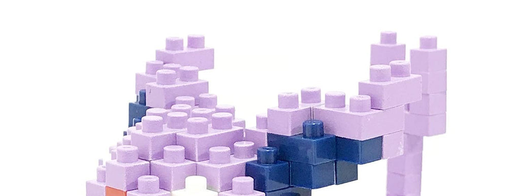Nanoblock Pokemon Espeon Building Kit – 140 Pieces, 1.8-inch Tall, Level 2