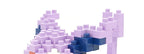 Nanoblock Pokemon Espeon Building Kit – 140 Pieces, 1.8-inch Tall, Level 2