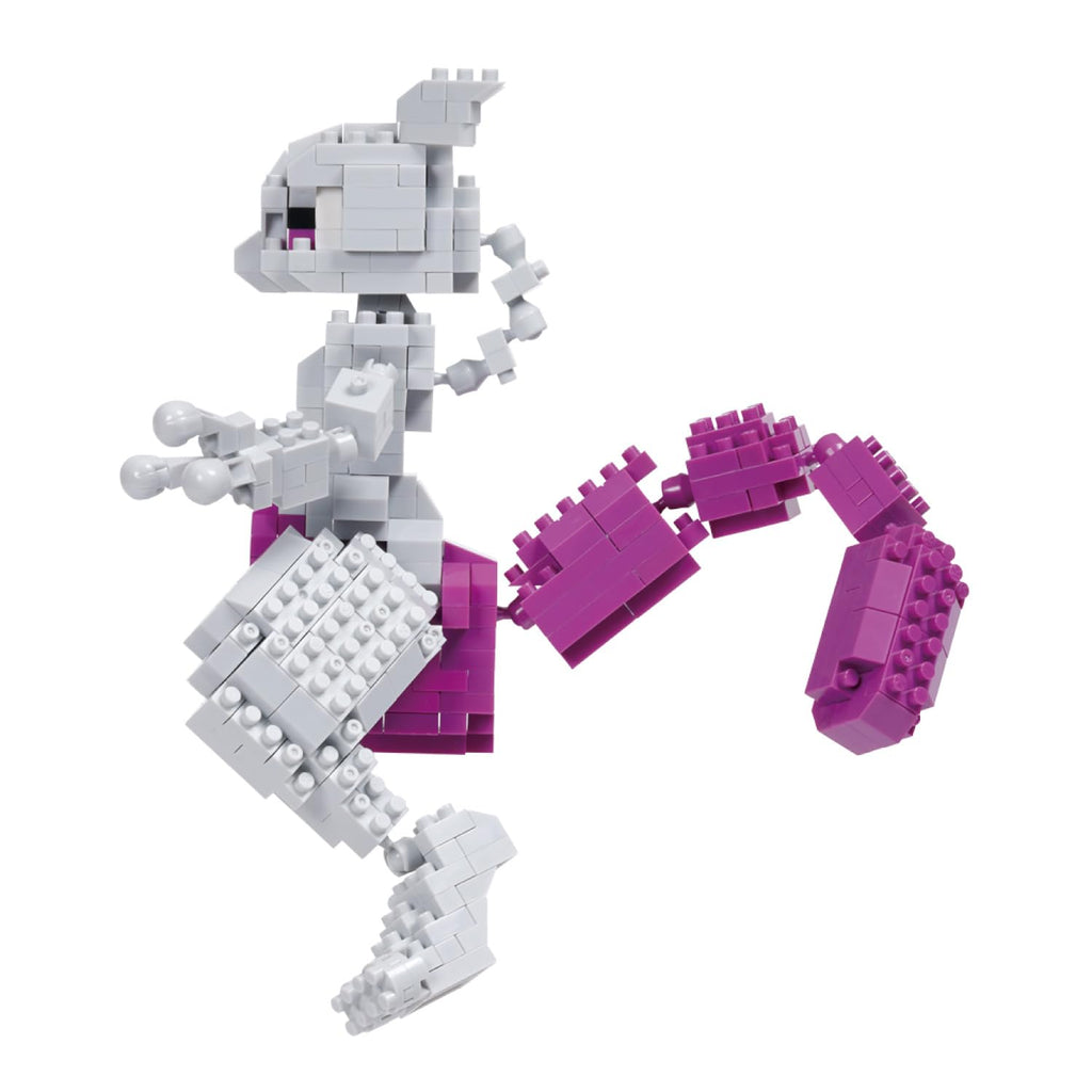 Nanoblock Pokemon Mewtwo Deluxe Edition - 620-Piece Build Kit (5.5 Inches Tall)