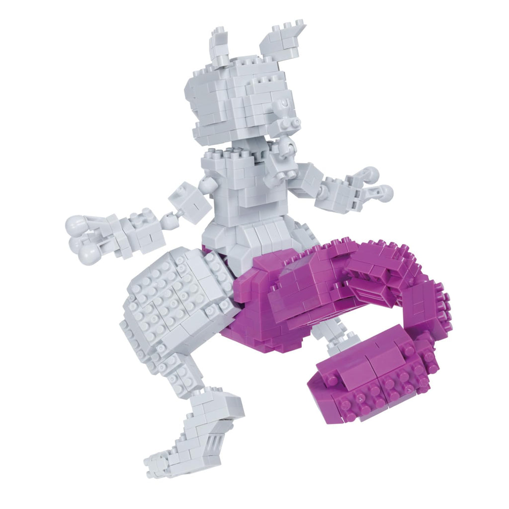 Nanoblock Pokemon Mewtwo Deluxe Edition - 620-Piece Build Kit (5.5 Inches Tall)
