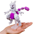 Nanoblock Pokemon Mewtwo Deluxe Edition - 620-Piece Build Kit (5.5 Inches Tall)
