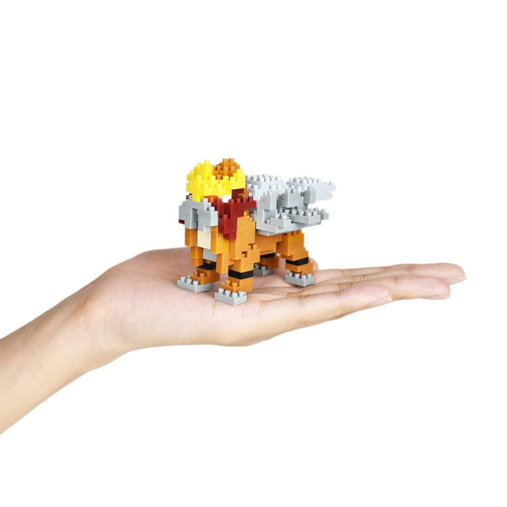 Nanoblock Pokemon Entei – 240-Piece Nano Block Kit | Official Kawada Licensed