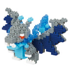 Nanoblock Pokemon Mega Charizard X – 320-Piece Nano Block Build (2.36" Tall)