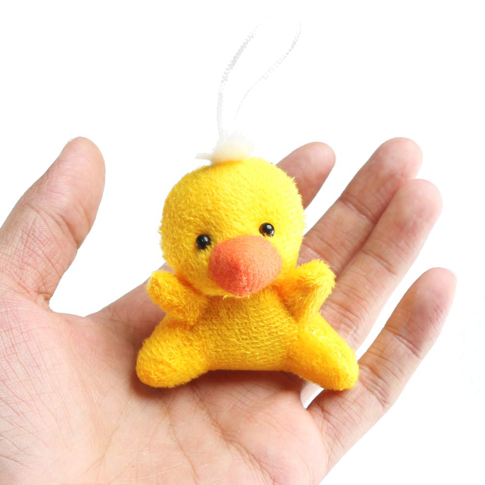 Nasidear 32-Pack Mini Plush Animals – 3-Inch Lanyard Plush Party Favors