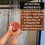 Natural Amor Los Angeles Organic Handmade Soap Bar Set (4 Pack) – Cold Process Gift for Women
