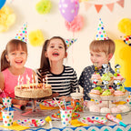 Natural Behaviour 24x Cute Dog Cupcake Toppers – Strong Birthday Decor for Kids