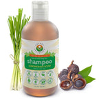 Nature Sustained Organic Shampoo with Probiotics – Sulfate Free, Hypoallergenic, Lemongrass 9oz