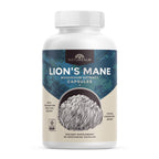 Naturealm Lions Mane Mushroom Supplement – Organic Brain Support, Focus & Memory | 90 Vegetarian Capsules