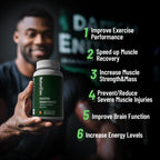 NaturElan Creatine Monohydrate Gummies – Sugar Free, No Gelatin, Vegan, Third-Party Tested | Pre-Workout & Recovery