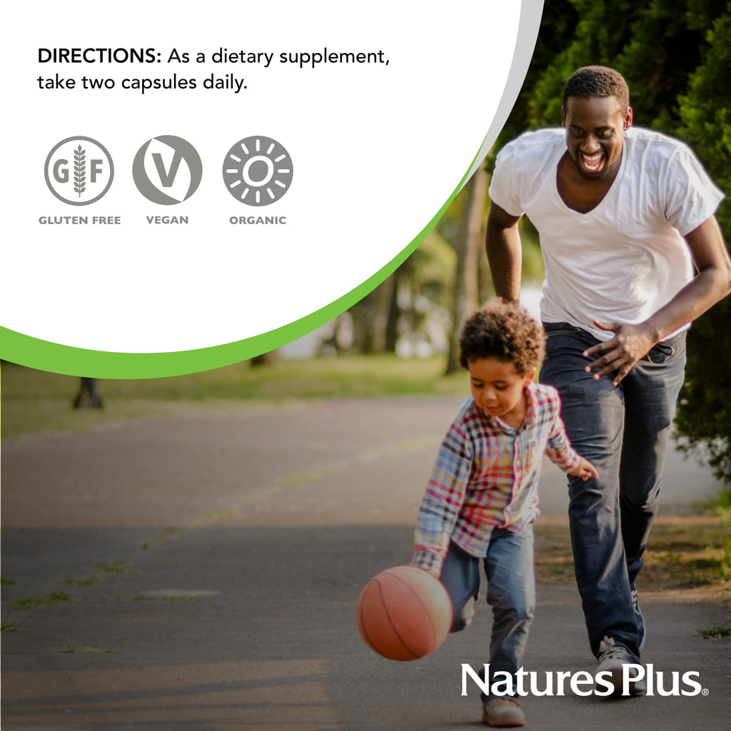 NaturesPlus Source of Life Garden Bio Vitamin C 500 mg – 60 vegane Kapseln