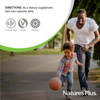 NaturesPlus Source of Life Garden Bio Vitamin C 500 mg – 60 vegane Kapseln