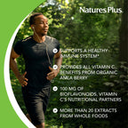 NaturesPlus Source of Life Garden Bio Vitamin C 500 mg – 60 vegane Kapseln