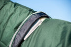 0g Detachable Neck Turnout Rug - Hunter Green