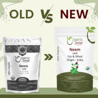 Organic Neem Leaf Cut & Sifted - Herbal Tea | Premium Dried Neem Leaves | USDA Certified | Non-GMO & Gluten Free | Origin India (4 oz)