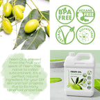 Organic Neem Oil 100% Pure Cold-Pressed for Skin, Hair & Plants | 32 oz