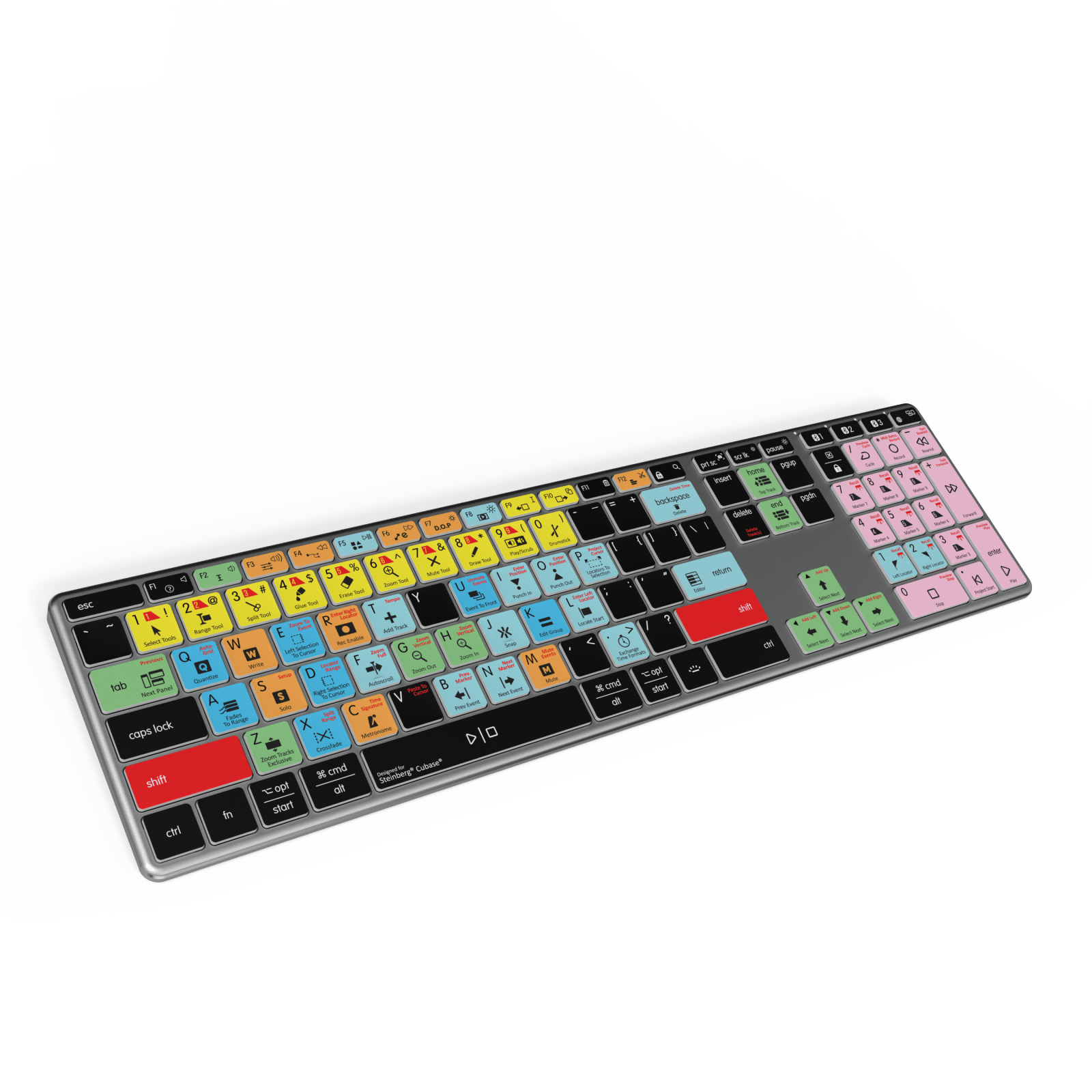 NEW Cubase Compatible Keyboard | Backlit & Wireless | Mac & PC