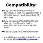 Recyclable Brush Heads-Oral-B* Compatible
