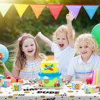 Newwiee 3 Pcs One Happy Dude Birthday Tablecloths – 51 x 108 in Table Cover for Party Decor
