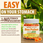 Nextdia Bee Pollen Organic 1000mg Gummies with Propolis & Royal Jelly | Sugar Free